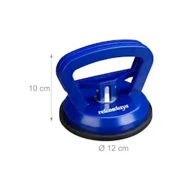 Relaxdays Saugheber 2er Set 10 x 12 x 12 cm