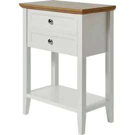 Jahnke CLASSIC CONSOLE 60 Konsolentisch 60x34x78 weiß