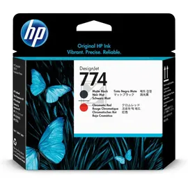 HP 774 chromatisches rot/mattschwarz (P2V97A)