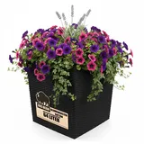 BigDean Blumentopf 40 x 40 x 41 cm Wetterfest