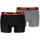 Puma Everyday Basic Boxershorts schwarz/grau M 2er Pack