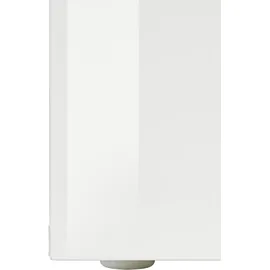 INOSIGN Wohnwand INOSIGN "New Egypt, Anbauwand, Medienwand, Wohnzimmerwand", schwarz-weiß (weiß, schieferfarben), B:290cm, Glas, Holzwerkstoff, Kastenmöbel-Sets, Wohnwand, 2 Klappen,2 kleineTüren,2 große Türen,Regalaufsatz Breite 290 Höhe 191