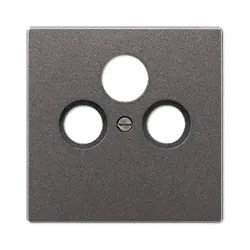 JUNG AL 2990 SAT AN, Anthrazit, Aluminium, SAT + TV + Radio