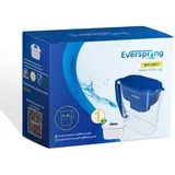 EVERSPRING Wasserfilter Kanne enthält 1x Kanne Filter, kompatibel mit Brita Wasserfilterkartuschen, Brita Maxtra, Brita Maxtra +, Große Kapazität 4,4L, reduziert Kalkablagerungen und Chlor