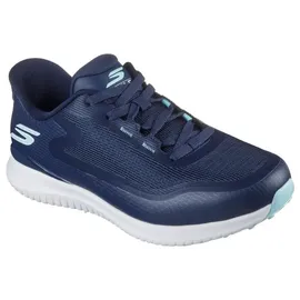 SKECHERS Women's Flight Slip-in Spikeless Golf Shoe Sneaker, Marineblau, 37.5