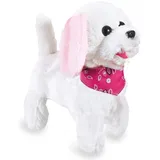 Jamara Trixi RC Plüschhund 22 cm Weiß/Rosa