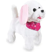 Jamara Trixi RC Plüschhund 22 cm Weiß/Rosa