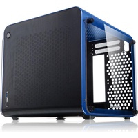 RAIJINTEK Metis Evo TGS, blau/schwarz, Glasfenster, Mini-ITX (0R20B00163)