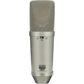 DAP AUDIO DAP CM-87 FET-Großmembran-Kondensatormikrofon für Studioaufnahmen