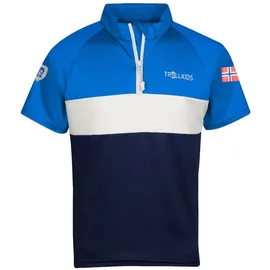 TROLLKIDS Fahrradshirt "Trondheim" in Blau - 104