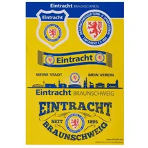 EINTRACHT BRAUNSCHWEIG Aufkleberkarte DIN A5