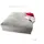 KAWOLA Hocker MADELINE Polsterhocker Cord grau