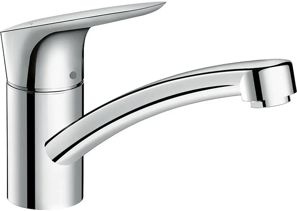 Spültischmischer Logis 120 (Ausführung: Spültischmischer Hansgrohe Logis 120 ND Ausladung 202 mm chrom)