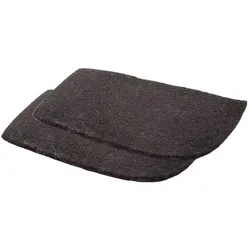 Kavalkade Einlagen f. Lammfellschabracke m. innenliegenden Taschen, 12mm, vorne (Vielseitigkeit) - Schwarz - Vielseitigkeit