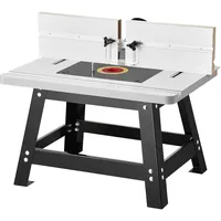 Vevor Frästisch, Oberfräsentisch Fräse Tisch Werkbank MDF-Platte, 610x400x530mm