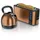 Arendo Edelstahl Wasserkocher 1,7 l Kupfer