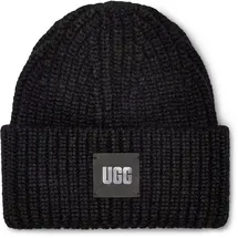 UGG Australia Ugg Chunky Rib Beanie in black, Größe Einheitsgröße