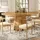 stilvora Esstisch 118 x 76 x 118 cm braun
