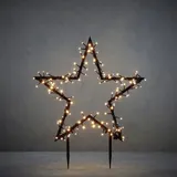 Luca Lighting Gartenstecker Stern beleuchtet 150 LED 60 x 73 cm