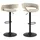 Actona 2er Set Actona Barhocker Grace Stoff Beige Sand