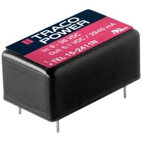 TracoPower TEL 15-2413N DC/DC-Wandler 1.0A 15W 15 V/DC 10St.