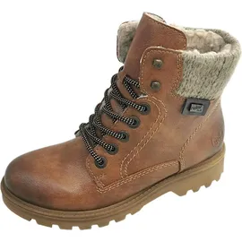Rieker Schnürstiefel Damen Braun 39
