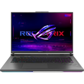 Asus ROG Strix G18 G814JV-N5010W Laptop 45,7 cm (18") Intel® CoreTM i7 i7-13650HX 16 GB DDR5-SDRAM 1 TB SSD NVIDIA GeForce RTX 4060 Wi-Fi 6E (802.11ax) Windows 11 Home Schwarz,