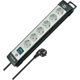 Brennenstuhl Premium-Line 6-fach 3 m schwarz/lichtgrau