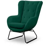 Fun Möbel Sessel Designersessel Artemis In Stoff Kronos Grün