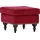 GUTMANN FACTORY Hocker Polyester 55 x 44 x 0 cm Blau/Rot/Türkis