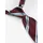 Monti Krawatte MONTI "THOMA", Herren, rot (bordeaux gestreift), Seide, gestreift, Krawatten, aus reiner Seide – mit klassischem Streifen-Dessin und Twill-Struktur