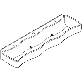 KWC Washino Waschrinne 160 x 45 x 20,7 cm