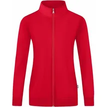 Jako Doubletex Sweatjacke Damen rot 40