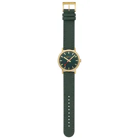 Mondaine A660.30360.60SBS Classic Grün und Gold 40mm 3ATM