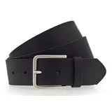 Mustang Herrengürtel Leder schwarz 100 cm