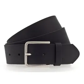 Mustang Herrengürtel Leder schwarz 100 cm