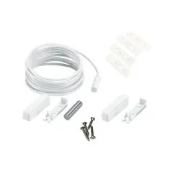 ABUS MK2000W Öffnungsmelder mit NO-Kontakt Magnetkontakt weiss