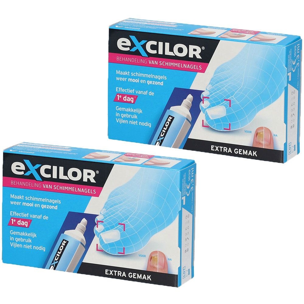 excilor® Stylet Précision - Traitement de la mycose de l'ongle 2x1 pc(s) crème