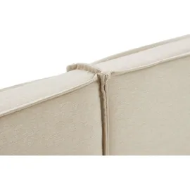 Atlantic Home Collection Boxbett "NIKITA", beige (cremeweiß), B:161cm L:209cm, ATLANTIC HOME COLLECTION, Komplettbetten, bodentiefes Bett, wahlweise mit Matratze und Topper