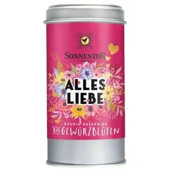 Sonnentor Blütengewürzmischung Alles Liebe - Streudose bio