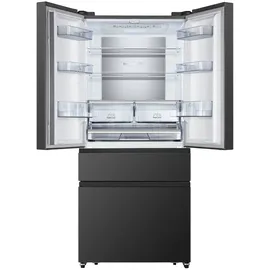 Hisense RF540N4SBF2 French Door (480 l, 1817 mm hoch, Schwarz)