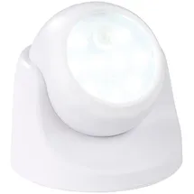 Luminea Kabelloser LED-Strahler weiß 100 lm mit Bewegungssensor