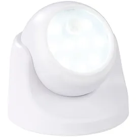 Luminea Kabelloser LED-Strahler weiß 100 lm mit Bewegungssensor