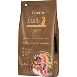 Fitmin Purity Rice Puppy LAMB&SALMON 12kg Adult Lamm, Reis