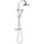 a&n&a aQualine Aqualine LIGA Duschsäule mit Thermostat-Armatur, Chrom - Silber