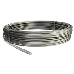 OBO 5021227 Rundleiter 50m Ring 10mm Edelstahl, rostfrei A2 1.4301 RD 10-V2A - 50 Meter