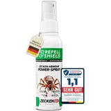 RepellShield® Natürlicher Zeckenschutz -100ml- Effektives Geraniol Anti Zecken Spray Keine Flecken & Rückstände, Zeckenspray Anti Zecken Mensch, Mittel gegen Zecken im Garten