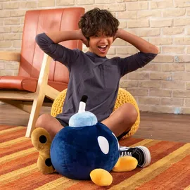 TOMY Mocchi-Mocchi Bob-Raupe 38 cm Blau