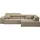 INOSIGN Ecksofa »Ancona incl. Kopfteilverstellung, OTTOs Choice, Breite 319cm, L-Form«, wahlweise motorische Sitztiefenverstellung, auch in Cord + Easy Care, beige