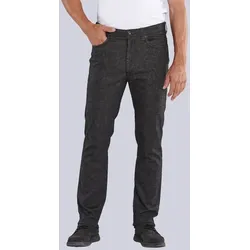 engbers Herren 5-Pocket-Hose regular grau straight uni - 46